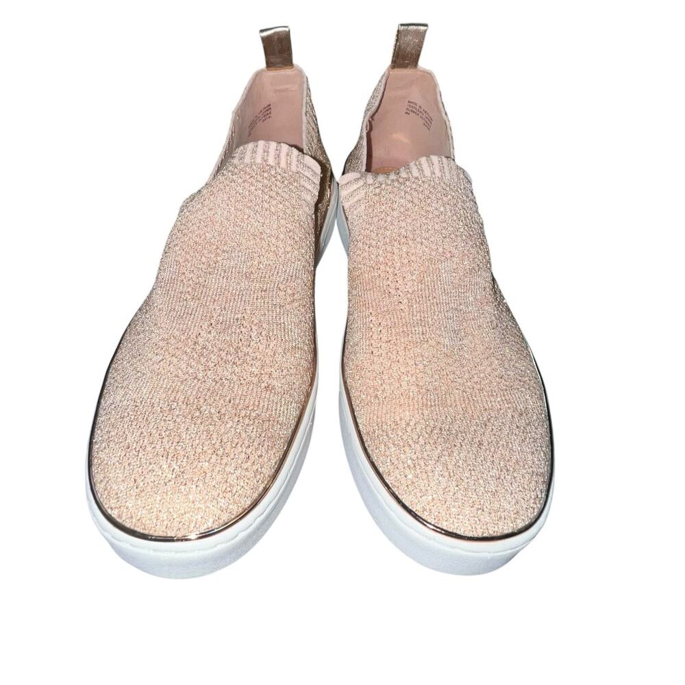 UC Michael Kors Pink & Gold Slip-On Athletic Shoes Women’s 9M